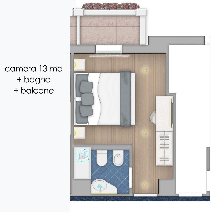 Novecento Suite Hotel Riccione Dış mekan fotoğraf