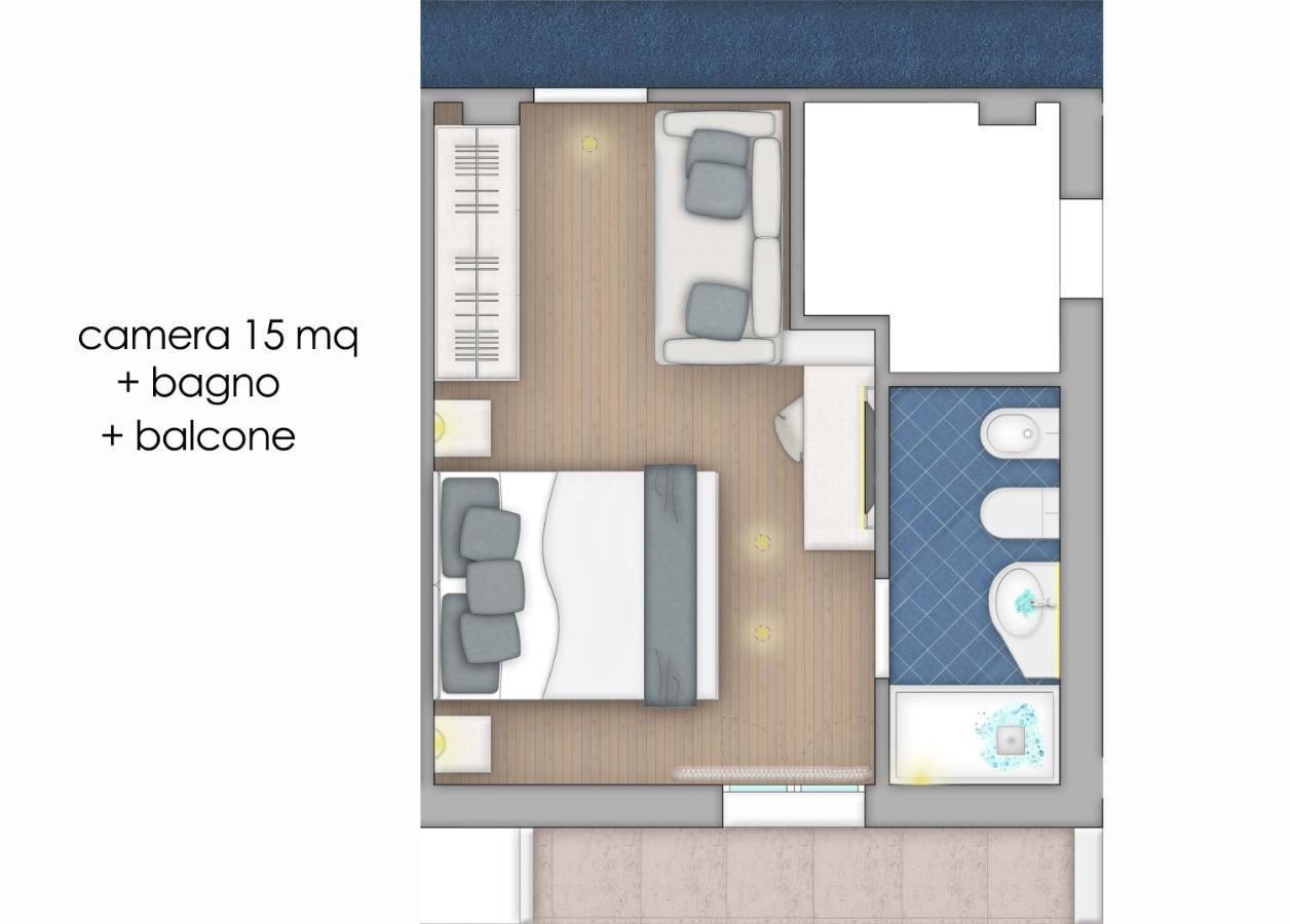 Novecento Suite Hotel Riccione Dış mekan fotoğraf