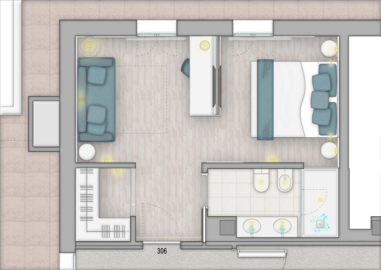 Novecento Suite Hotel Riccione Dış mekan fotoğraf
